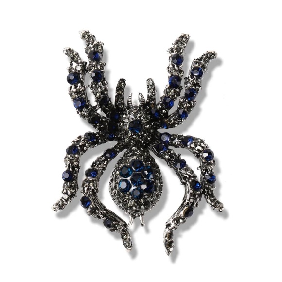 Vintage style Swarovski Crystal spider Brooch. NWT - Picture 1 of 1